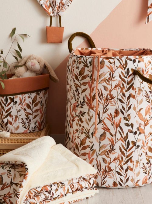 BB & Co - Couverture polaire Caramel forest - Kiabi