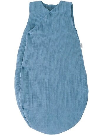 Bb & co - gigoteuse ouatinée kimono gaze pierre bleue tog 3,3 (0-6 mois)