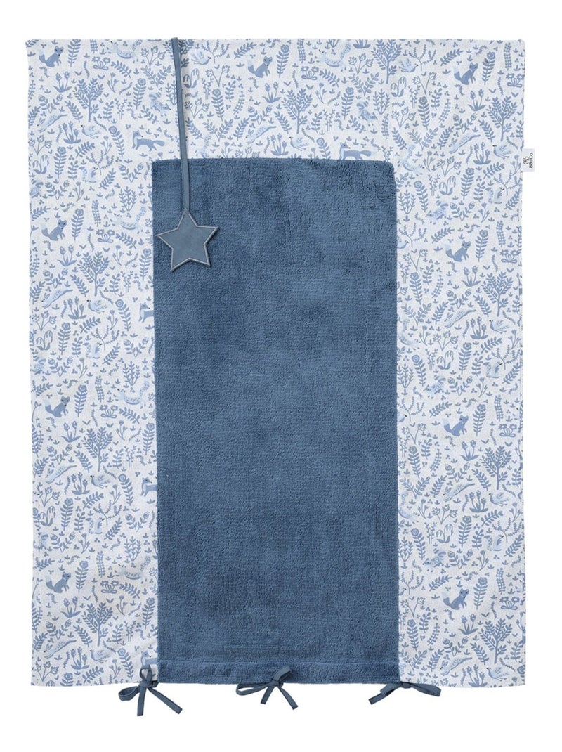 BB & Co - Housse de matelas à langer Bleu - Kiabi