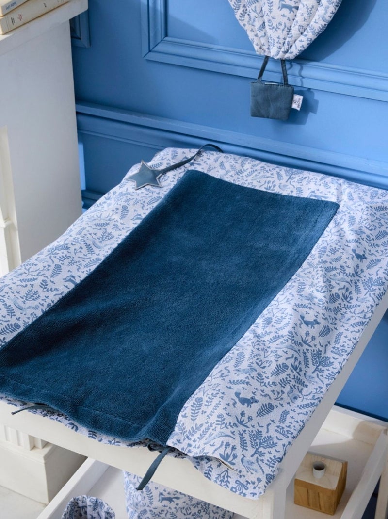 BB & Co - Housse de matelas à langer Bleu - Kiabi