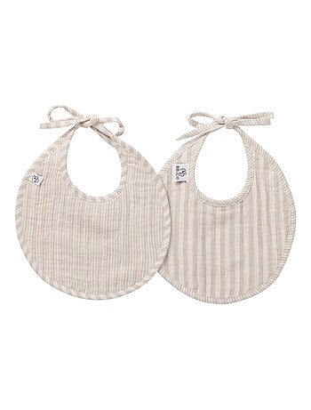 BB & Co - Lot de 2 bavoirs