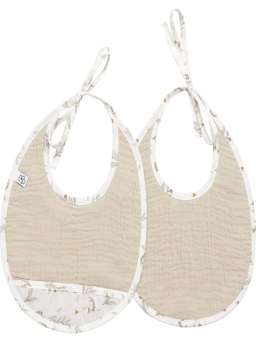 BB & Co - Lot de 2 bavoirs de naissance - Kiabi