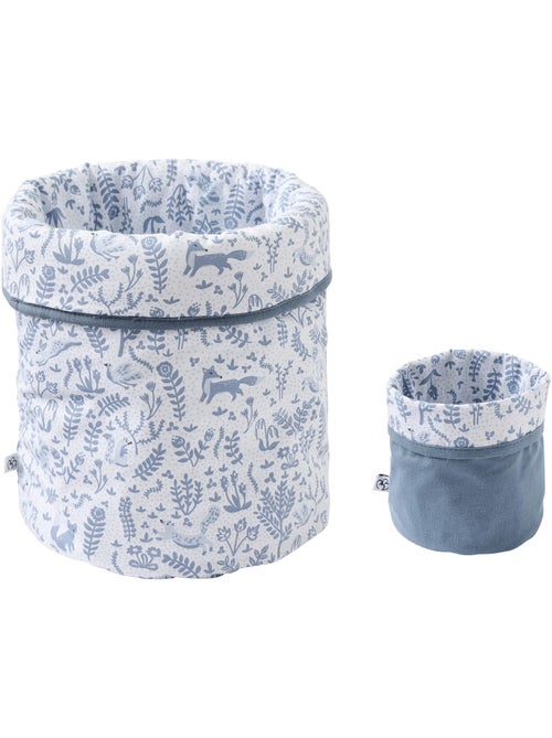 BB & Co - Lot de 2 paniers de toilette - Kiabi BB & Co - Lot de 2 paniers de toilette - Kiabi