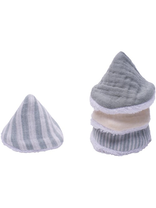 BB & Co - Lot de 4 cônes en gaze de coton - Kiabi