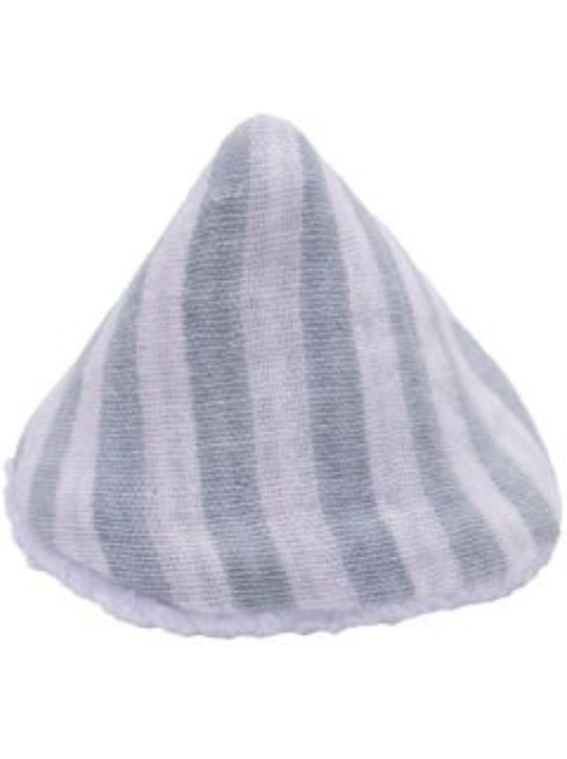 BB & Co - Lot de 4 cônes en gaze de coton Gris - Kiabi