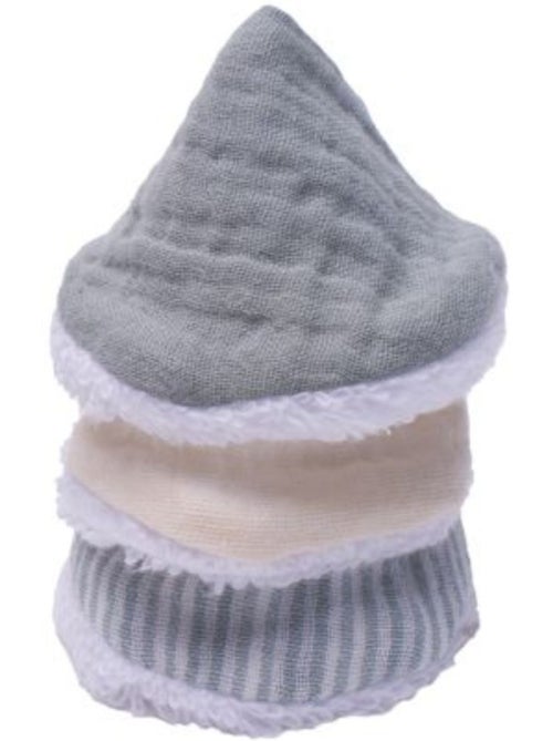 BB & Co - Lot de 4 cônes en gaze de coton - Kiabi