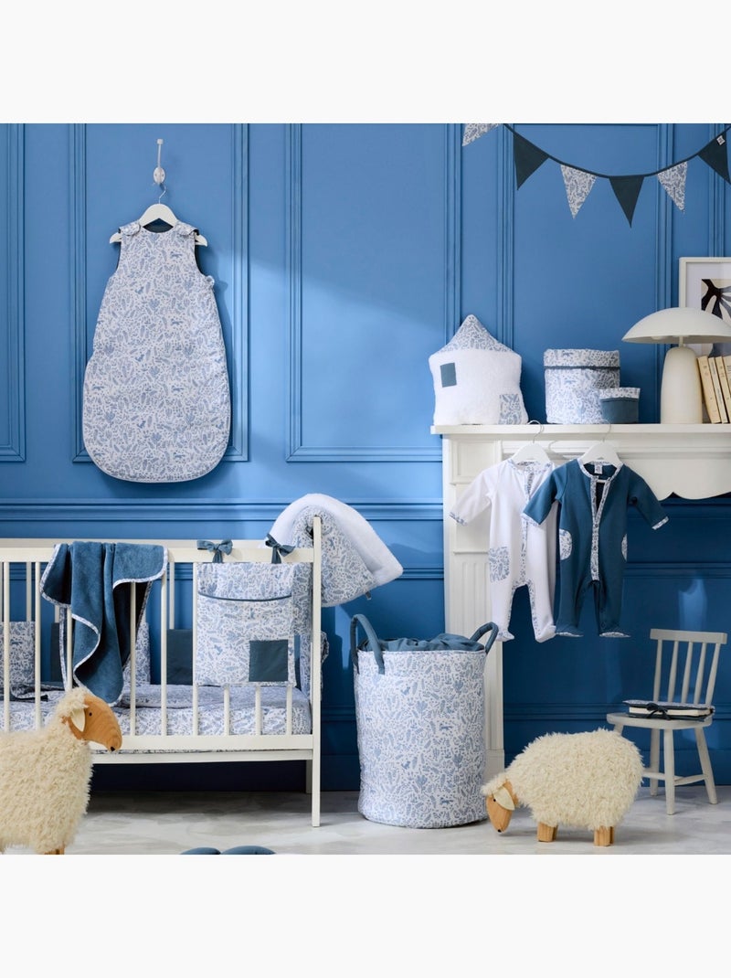 BB & Co - Serviette élastique Bleu - Kiabi