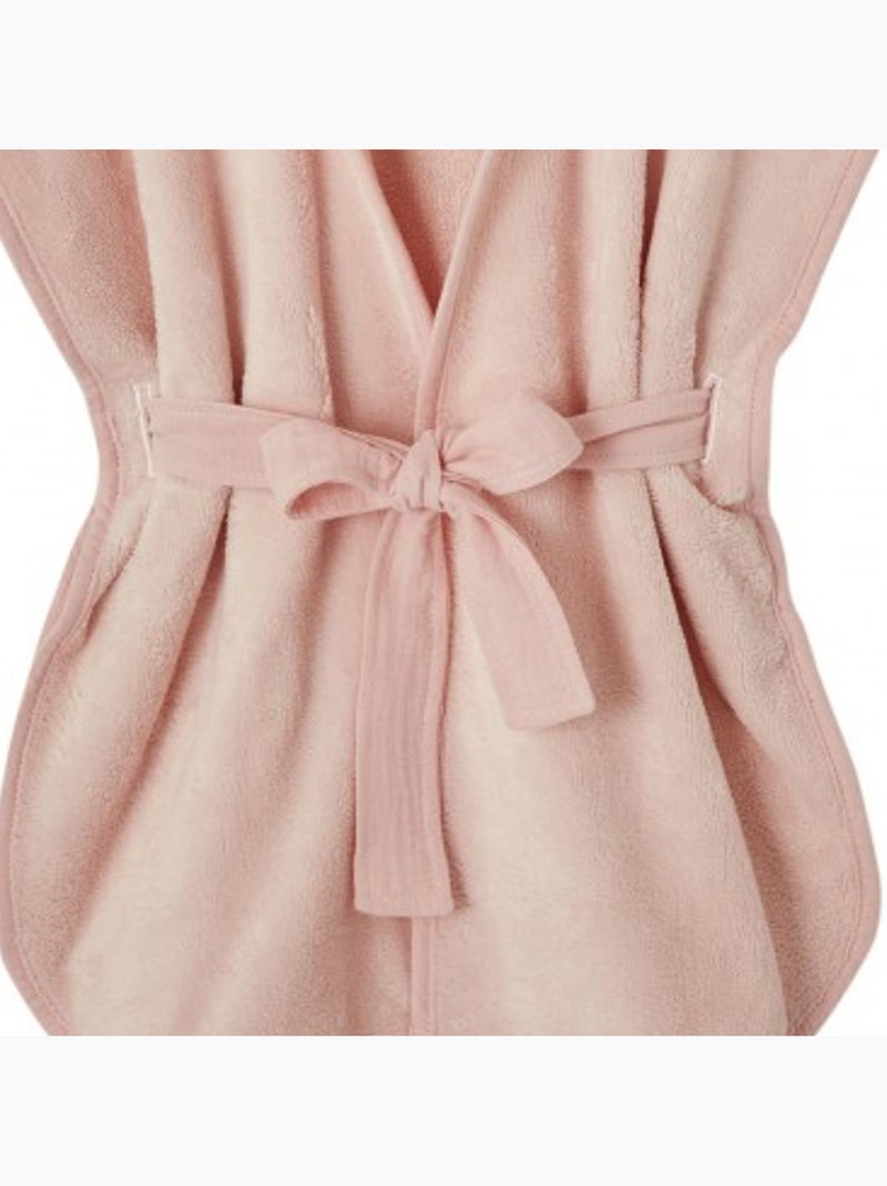 BB&CO | Peignoir bébé et enfant à capuche en bambou Rose clair - Kiabi