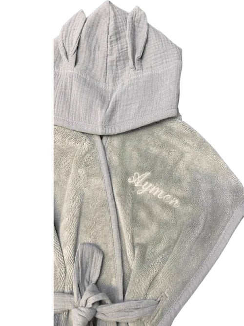 BB&CO | Peignoir bébé et enfant à capuche en bambou - Kiabi