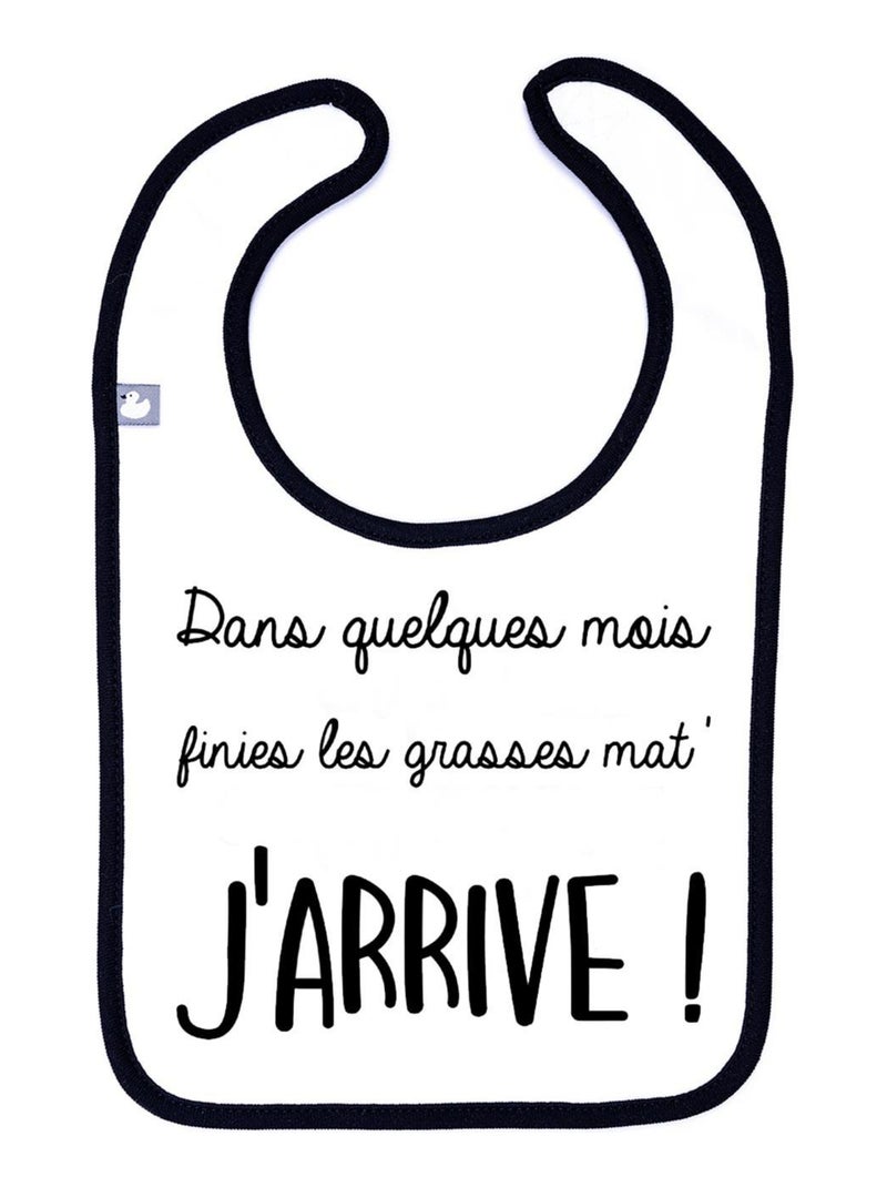 BB&CO | Pochette surprise annonce de grossesse -  J'arrive ! Blanc - Kiabi