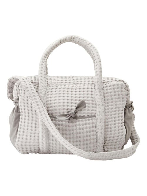 BB&CO | Sac à langer en coton gaufré - Kiabi