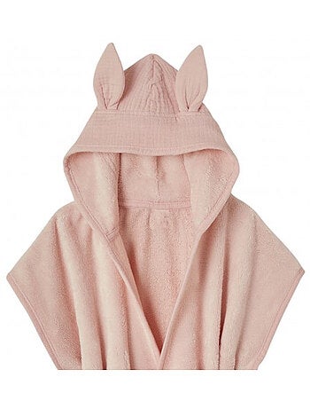 BB&CO|Peignoir bébé et enfant à capuche en bambou