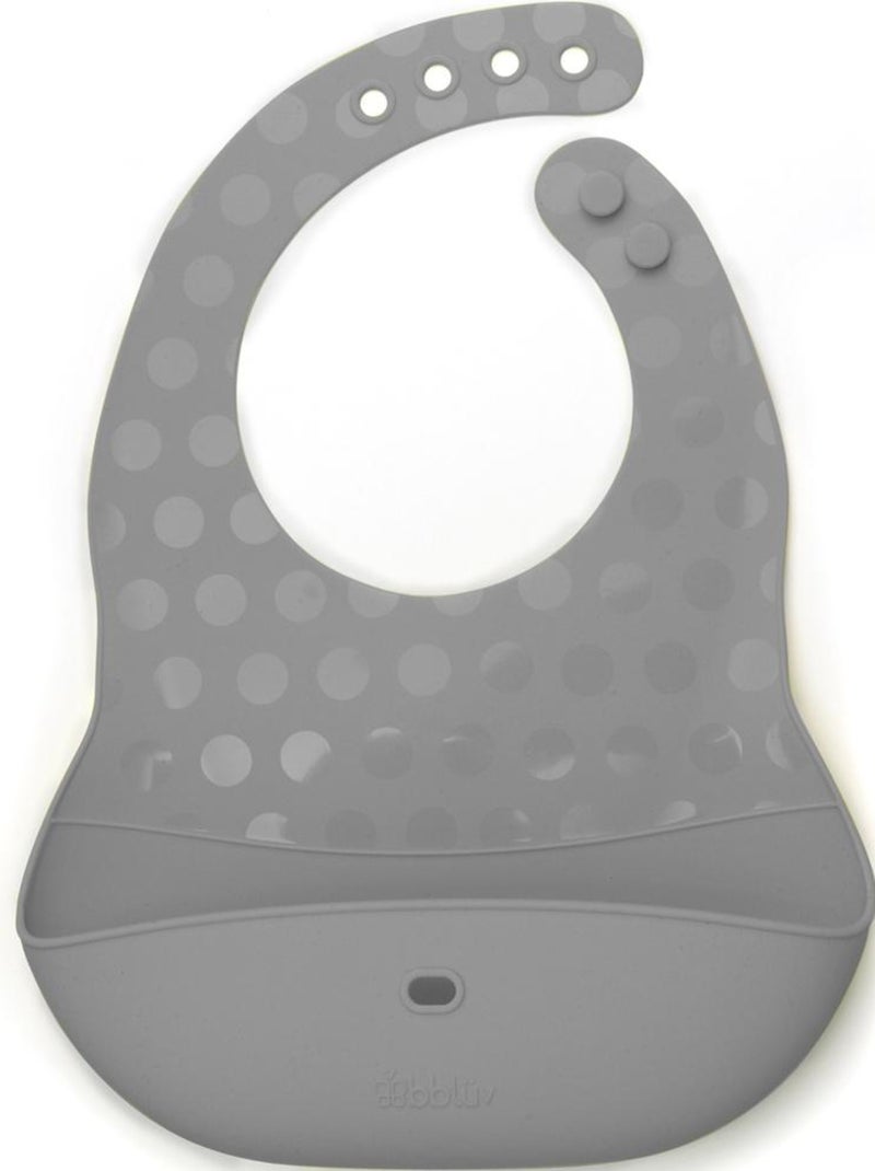 BBLUV - Ensemble 2 bavoirs et cuillère en silicone Jaune - Kiabi
