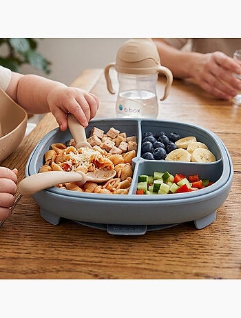 B.Box | Assiette à ventouse avec compartiments amovibles