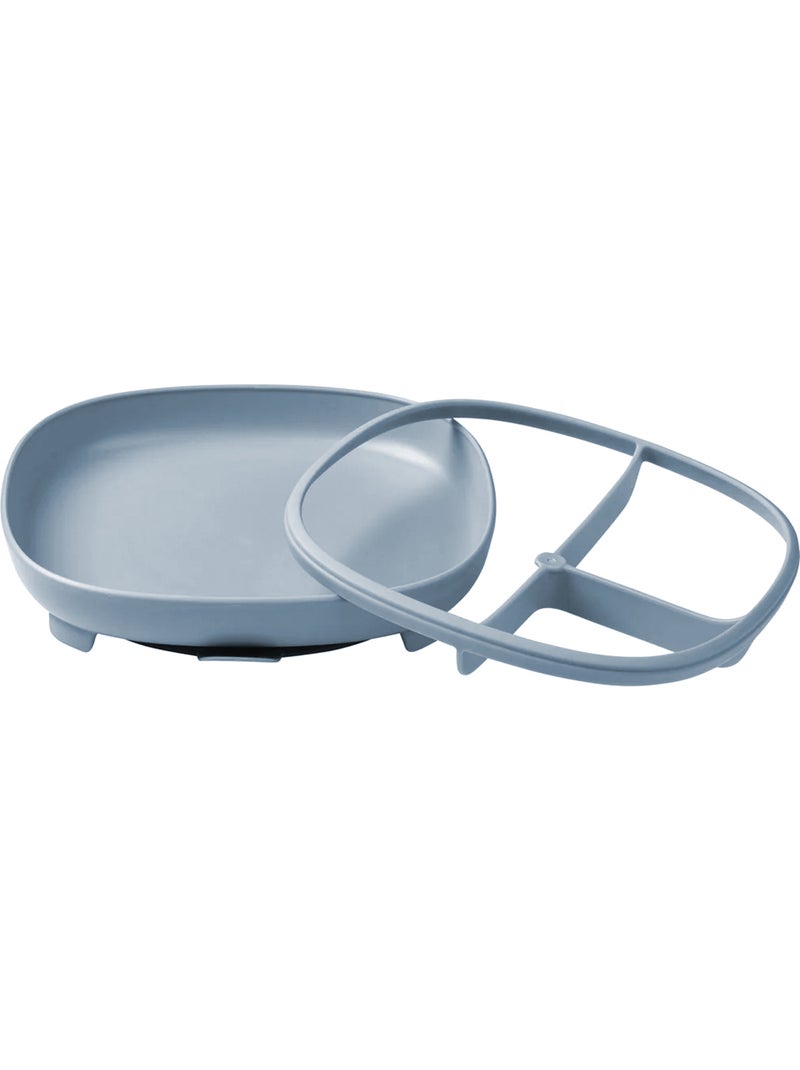 B.Box | Assiette à ventouse avec compartiments amovibles Bleu - Kiabi