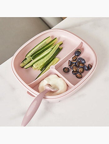 B.Box | Assiette à ventouse avec compartiments amovibles