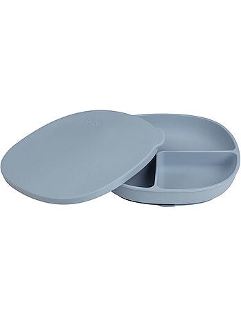 B.Box | Assiette bébé silicone ventouse avec couvercle