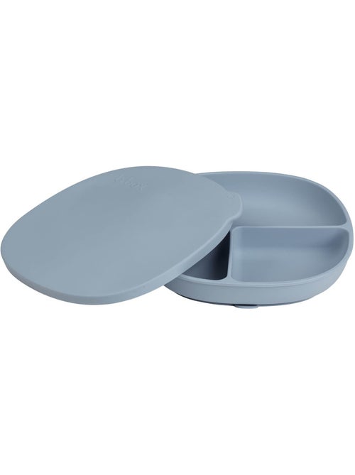 B.Box | Assiette bébé silicone ventouse avec couvercle - Kiabi