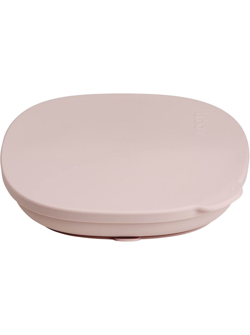 B.Box | Assiette bébé silicone ventouse avec couvercle Rose - Kiabi