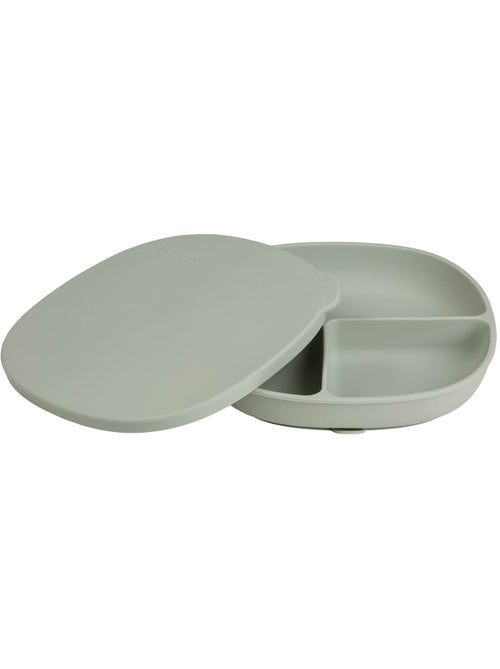 B.Box | Assiette bébé silicone ventouse avec couvercle - Kiabi