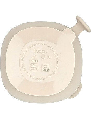 B.box | bol à ventouse en silicone avec couvercle