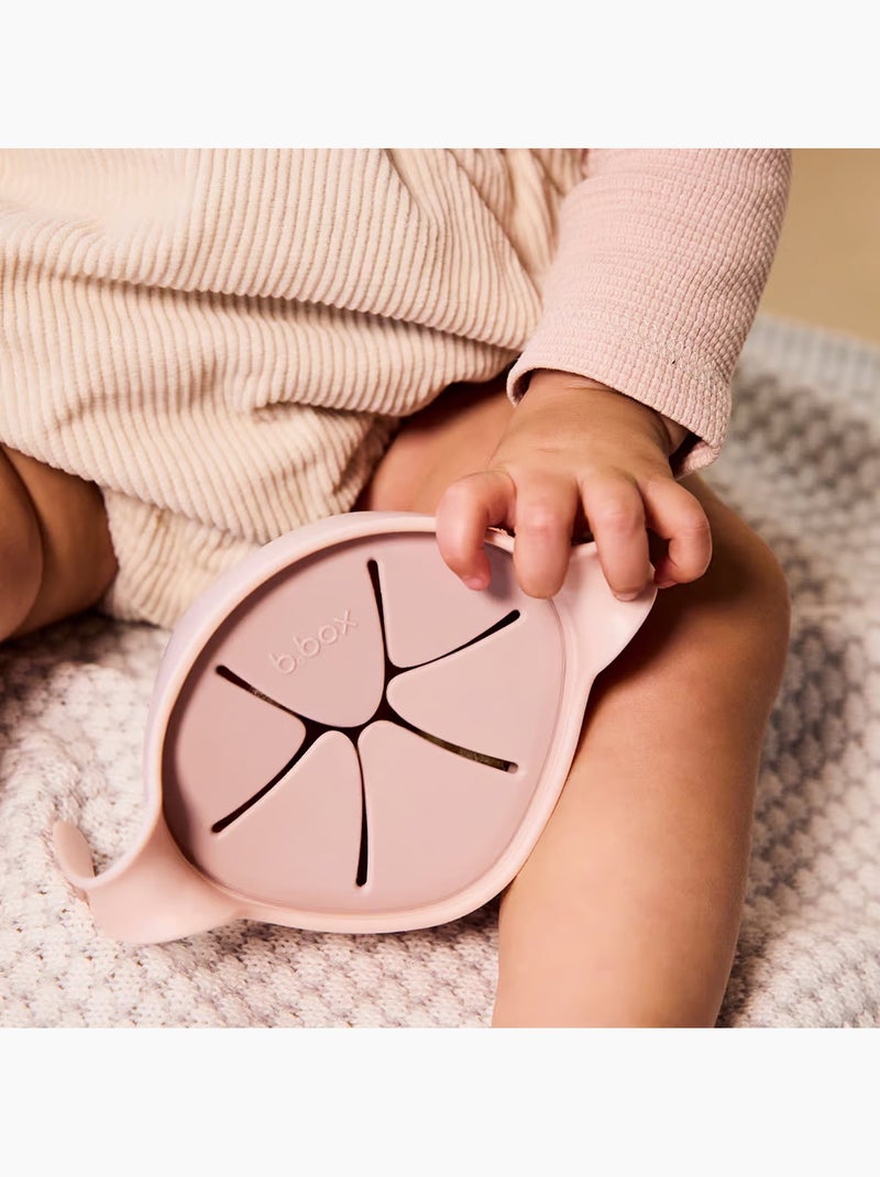 B.Box | Bol d'apprentissage bébé 3 en 1 avec paille et snack Rose - Kiabi