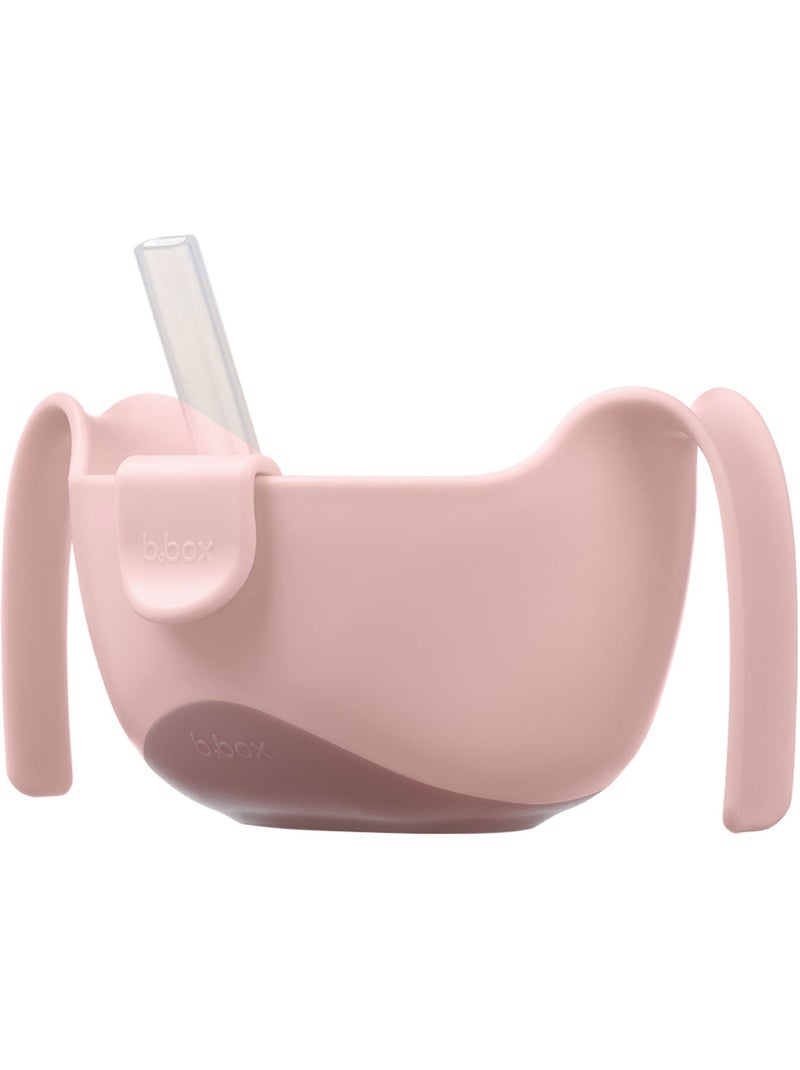B.Box | Bol d'apprentissage bébé 3 en 1 avec paille et snack Rose - Kiabi