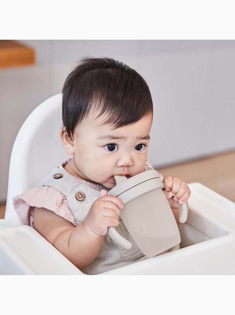 B.Box | Gobelet à bec silicone bébé – tasse d'apprentissage évolutive Beige - Kiabi