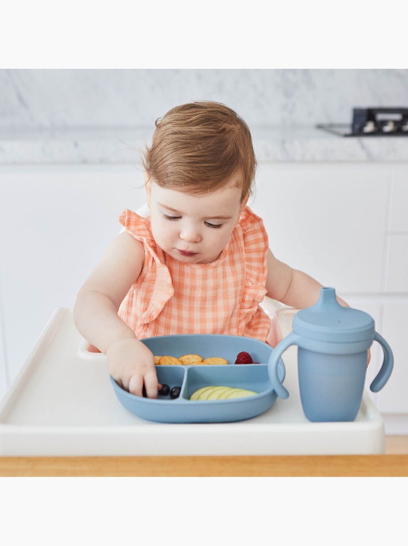 B.Box | Gobelet à bec silicone bébé – tasse d'apprentissage évolutive Bleu - Kiabi