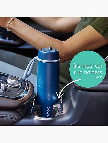 B.Box | Gourde bouteille isotherme en inox avec paille 690 ml