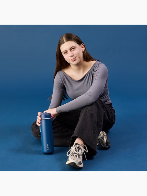 B.Box | Gourde bouteille isotherme en inox avec paille 690 ml - Kiabi