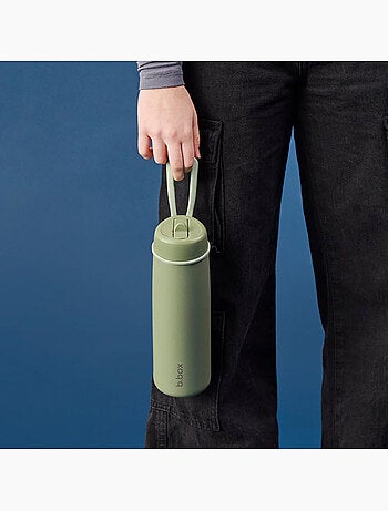 B.Box | Gourde bouteille isotherme en inox avec paille 690 ml