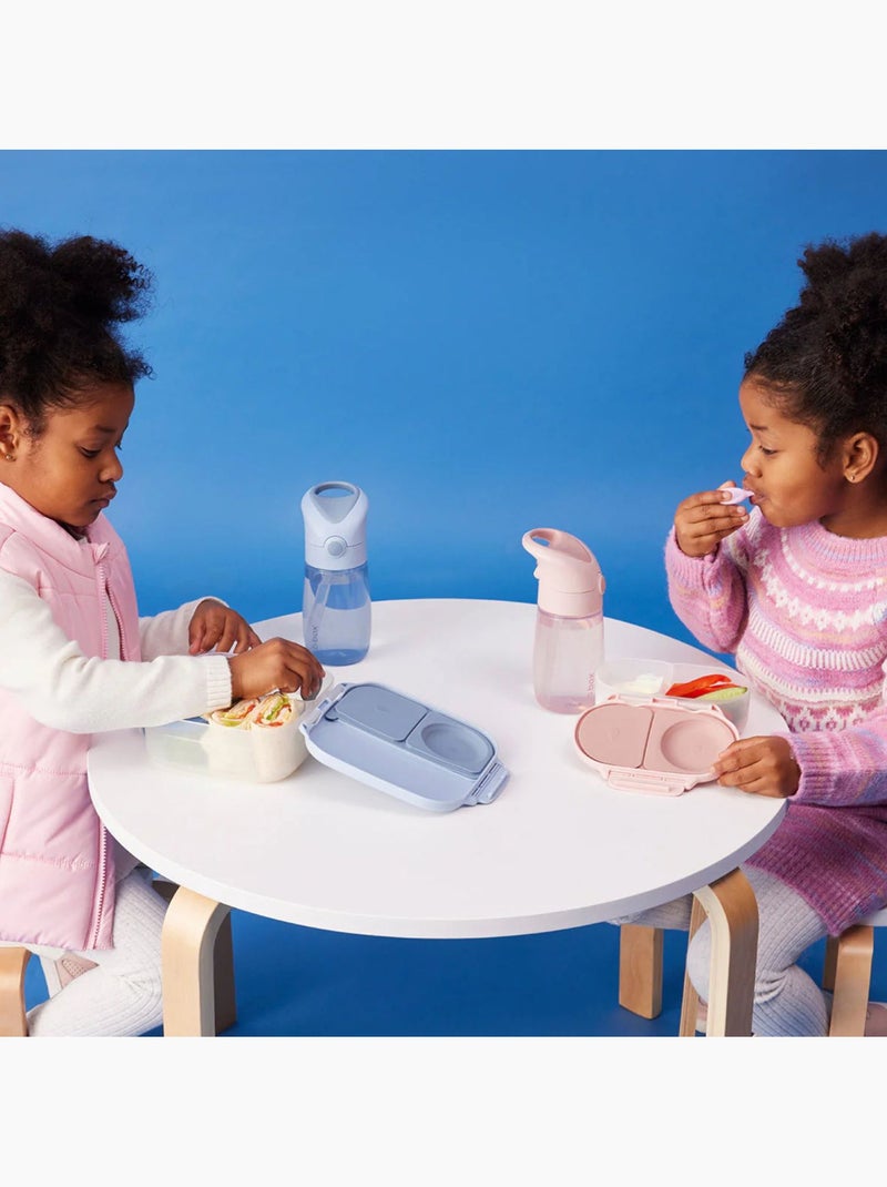B.Box | Gourde enfant avec paille – bouteille légère en tritan 380 ml Bleu - Kiabi