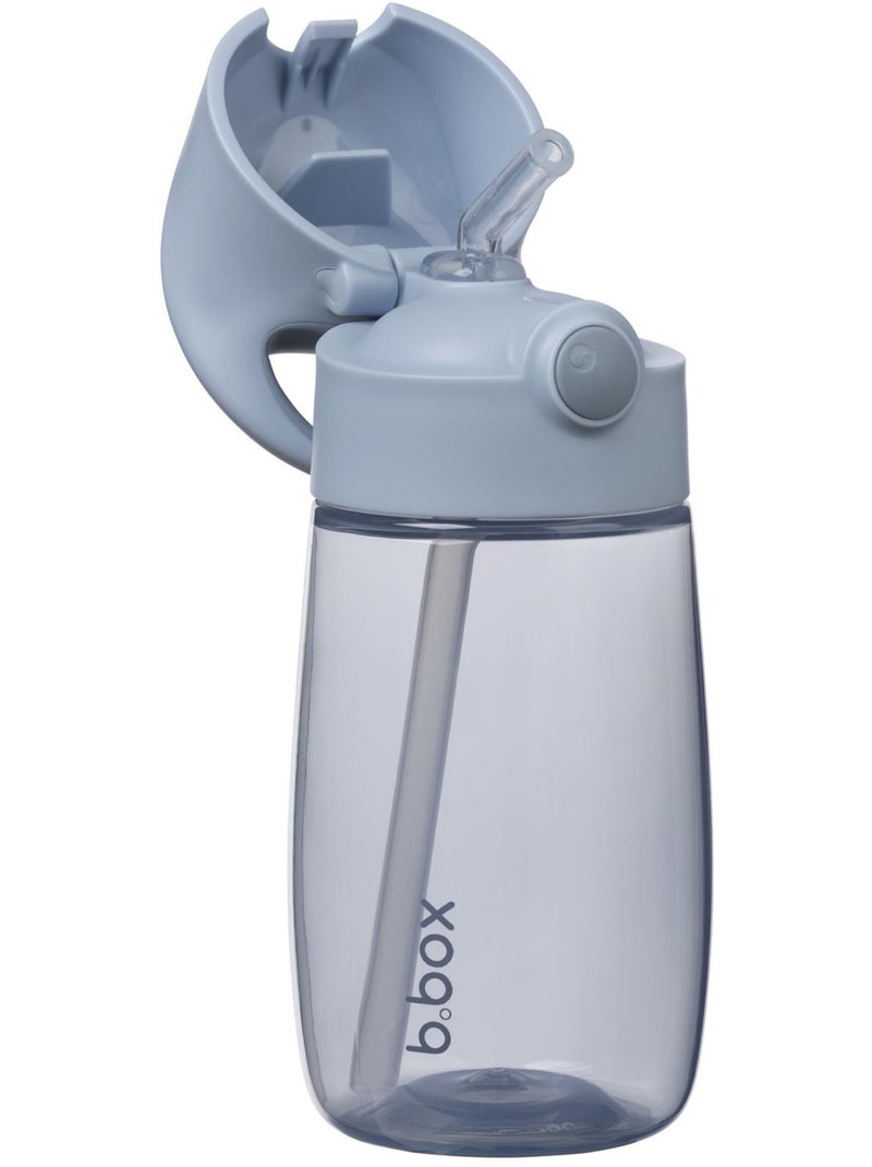 B.Box | Gourde enfant avec paille – bouteille légère en tritan 380 ml Bleu - Kiabi