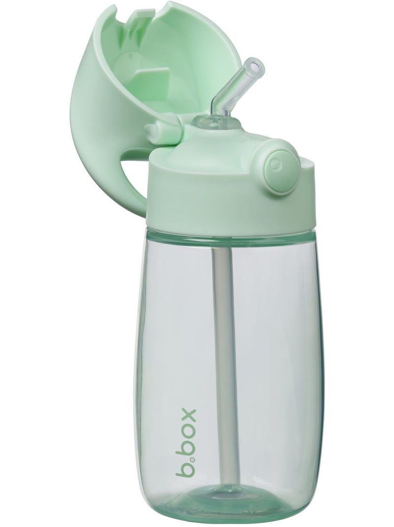 B.Box | Gourde enfant avec paille – bouteille légère en tritan 380 ml Vert - Kiabi