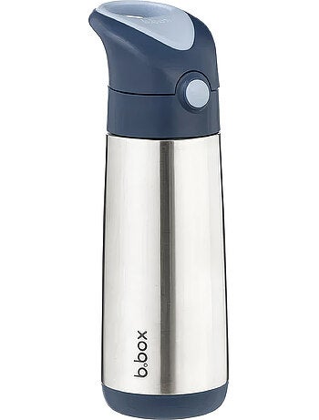 B.Box | Gourde isotherme en inox avec paille 500 ml