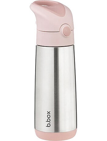 B.Box | Gourde isotherme en inox avec paille 500 ml