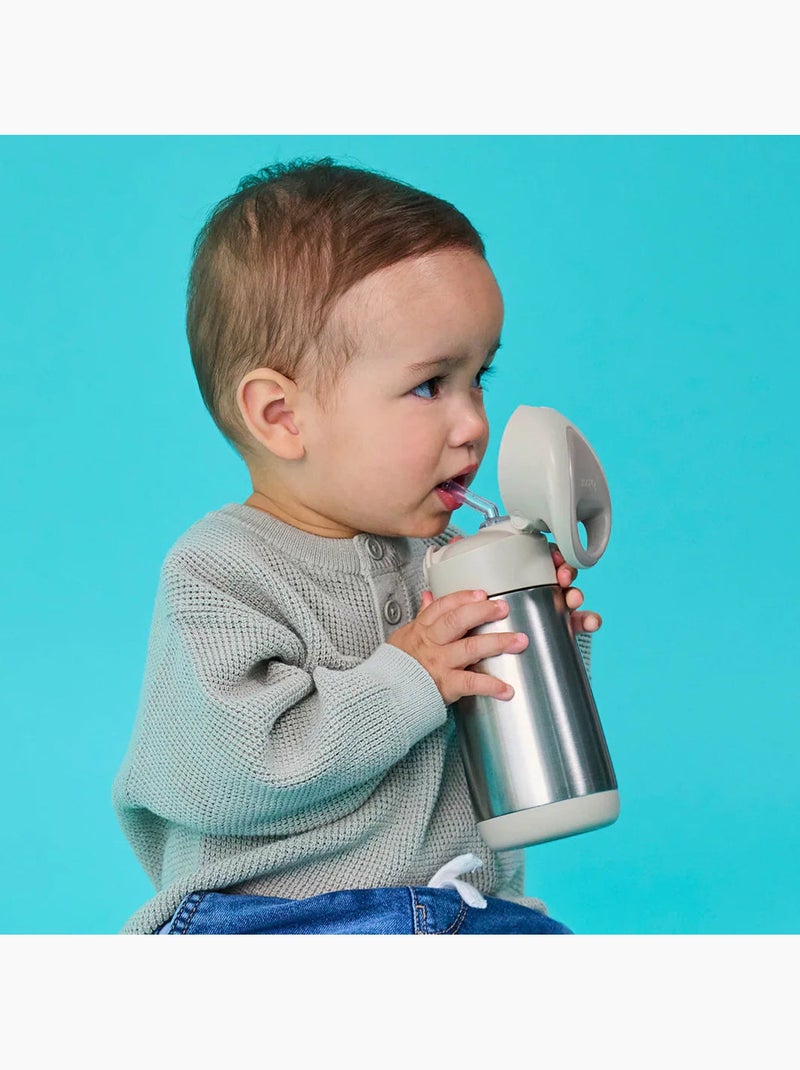 B.Box | Gourde isotherme enfant avec paille anti-fuite 350 ml Beige - Kiabi