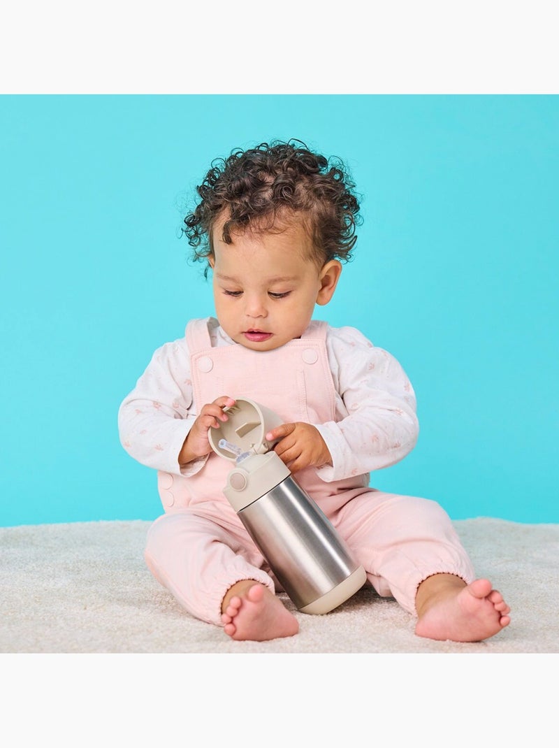 B.Box | Gourde isotherme enfant avec paille anti-fuite 350 ml Beige - Kiabi