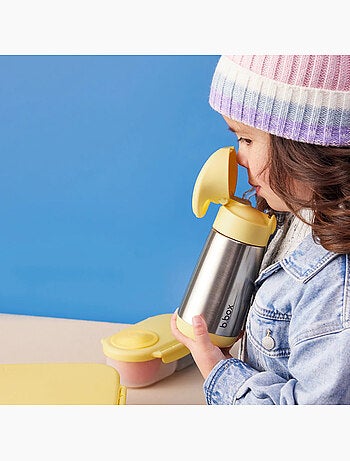 B.Box | Gourde isotherme enfant avec paille anti-fuite 350 ml