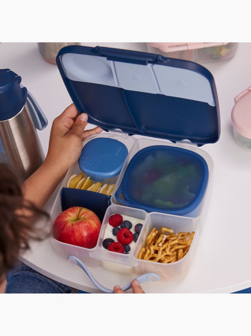 B.Box | Lunch box bento enfant - boîte à déjeuner grand format Bleu marine - Kiabi