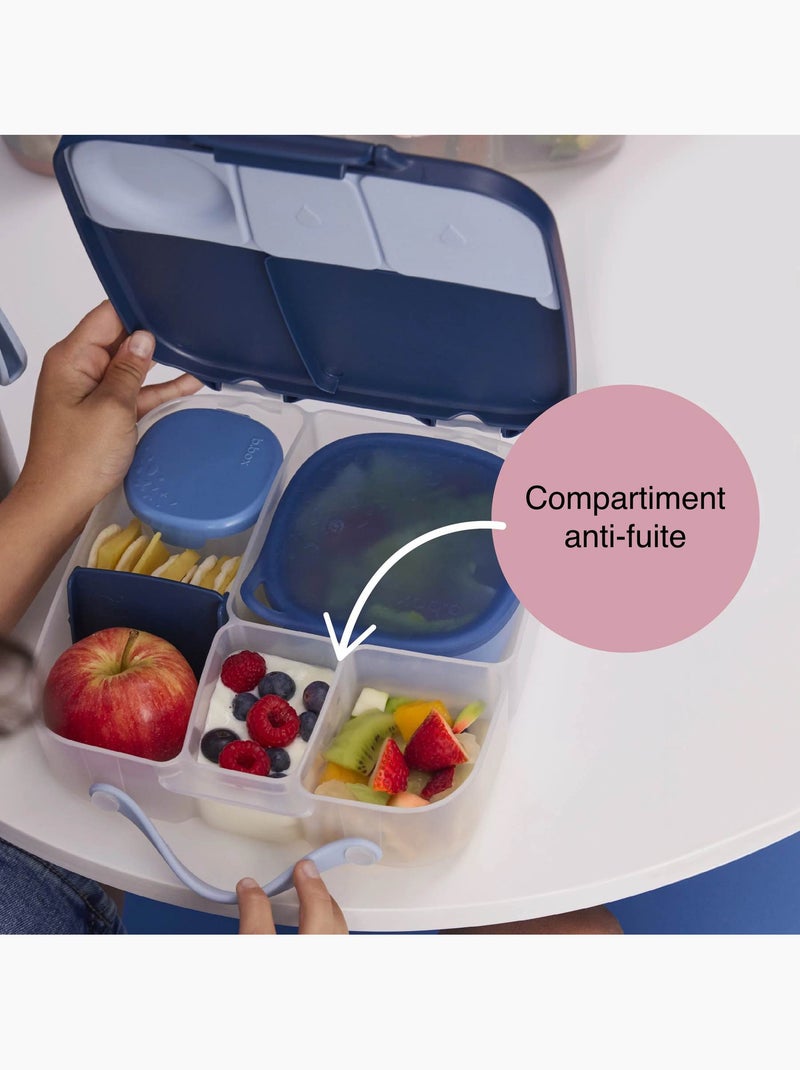 B.Box | Lunch box bento enfant - boîte à déjeuner grand format Bleu marine - Kiabi