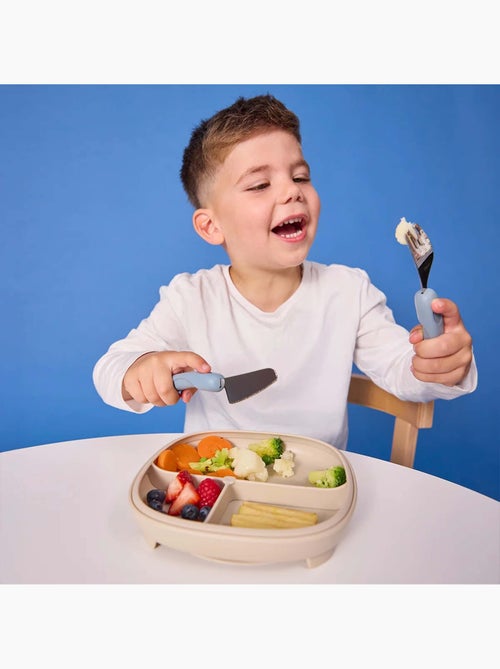 B.box | set de 3 couverts ergonomiques en inox pour enfant - Kiabi