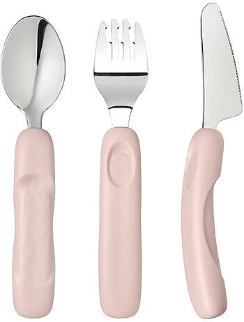 B.box | set de 3 couverts ergonomiques en inox pour enfant