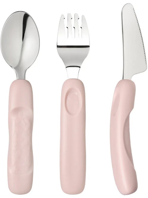 B.box | set de 3 couverts ergonomiques en inox pour enfant - Kiabi