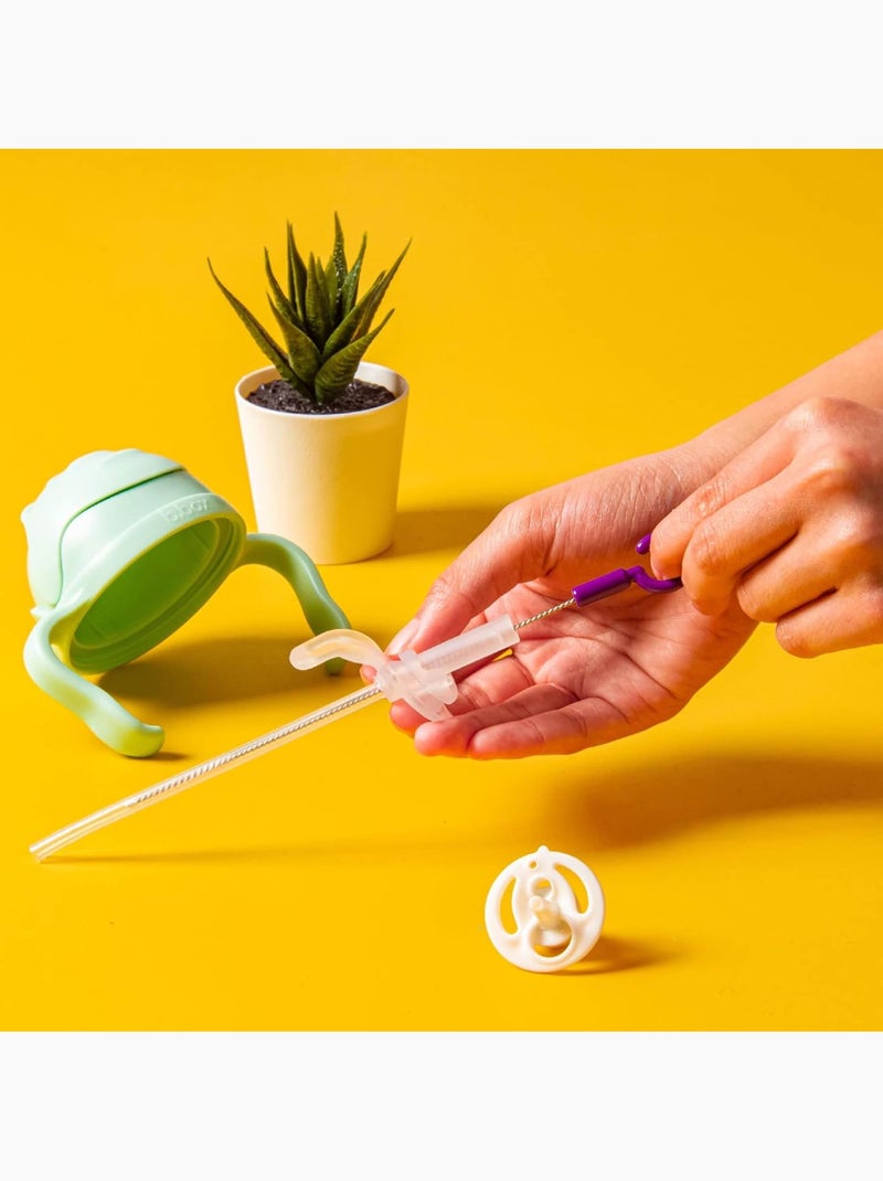B.Box | Set de pailles de rechange pour tasse d'apprentissage lestée Blanc - Kiabi
