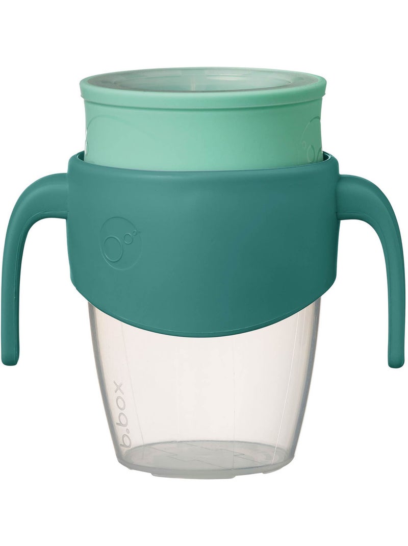 B.Box | Tasse bébé 360 gobelet d'apprentissage anti-fuite Vert forêt - Kiabi