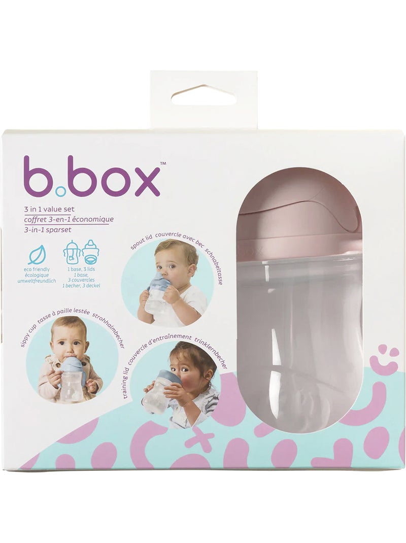 B.Box | Tasse d'apprentissage 3 en 1 gobelet évolutif bébé Rose - Kiabi