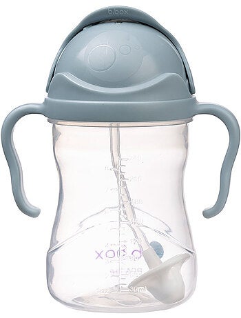 B.Box | Tasse d'apprentissage bébé à paille lestée anti-fuite