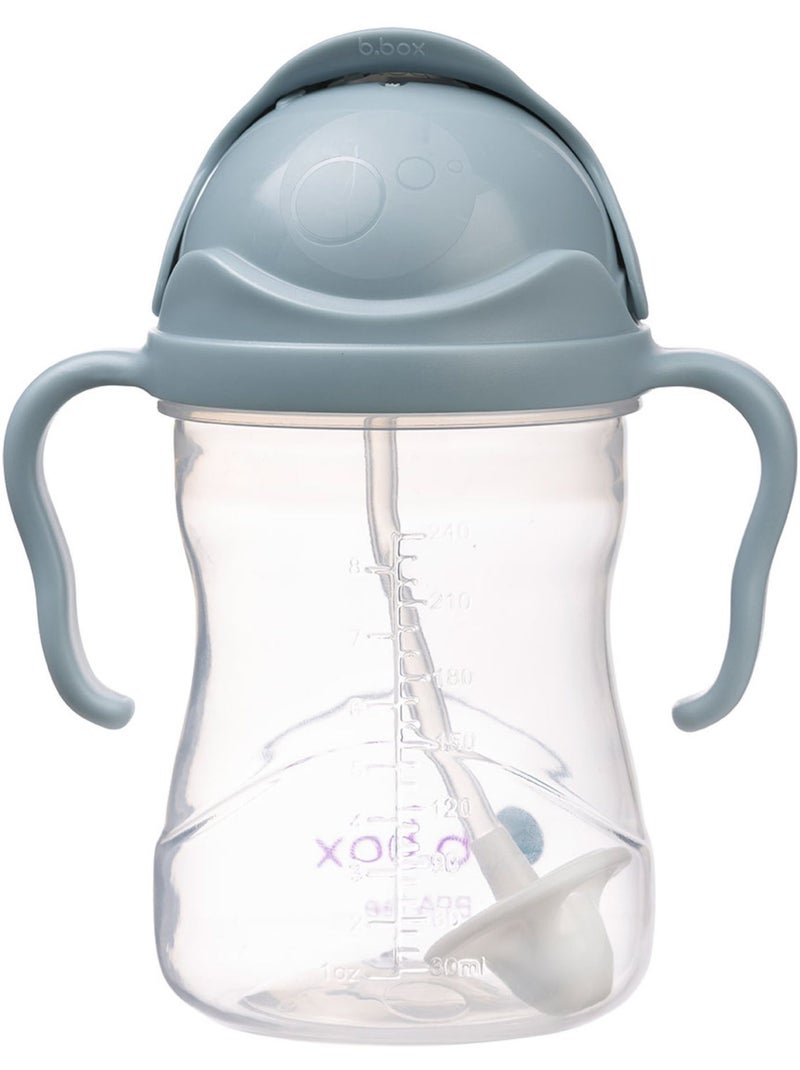 B.Box | Tasse d'apprentissage bébé à paille lestée anti-fuite Bleu - Kiabi